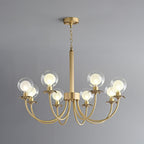 Idenaria Glass Chandelier-Moonnatur