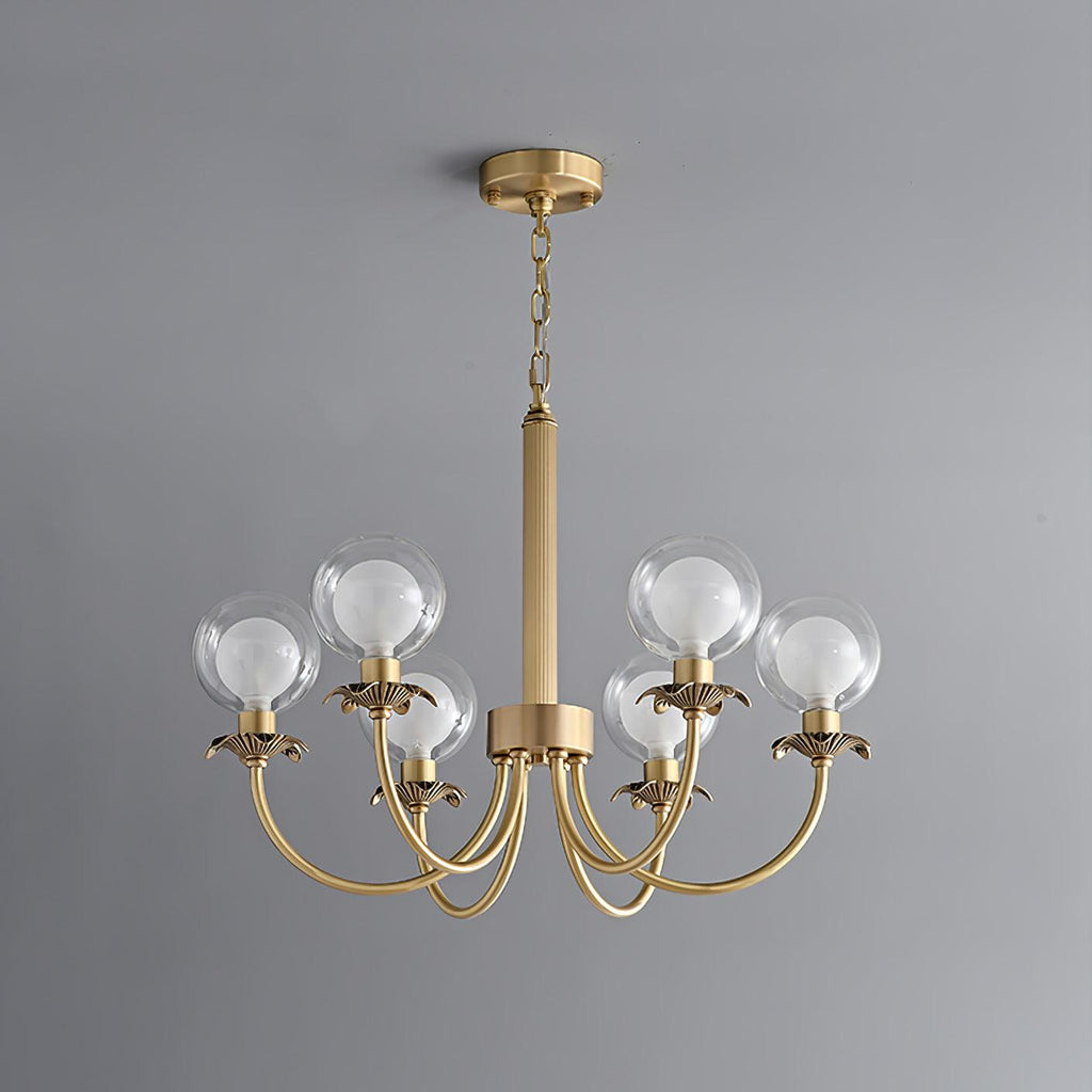 Idenaria Glass Chandelier-Moonnatur