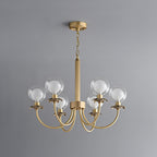 Idenaria Glass Chandelier-Moonnatur