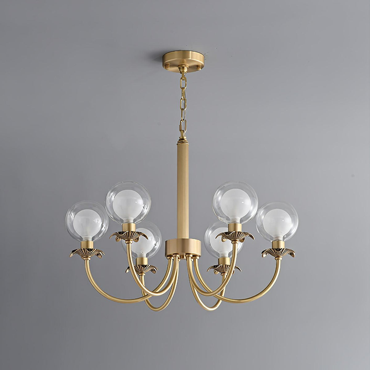 Idenaria Glass Chandelier-Moonnatur