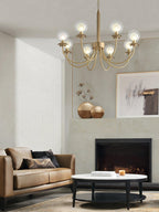 Idenaria Glass Chandelier-Moonnatur