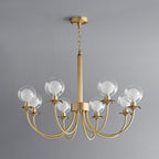 Idenaria Glass Chandelier-Moonnatur