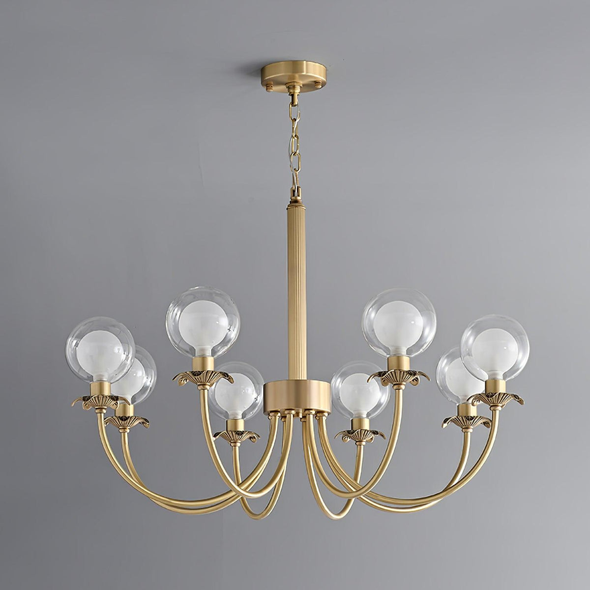 Idenaria Glass Chandelier-Moonnatur