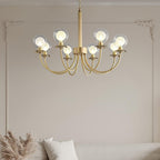 Idenaria Glass Chandelier-Moonnatur