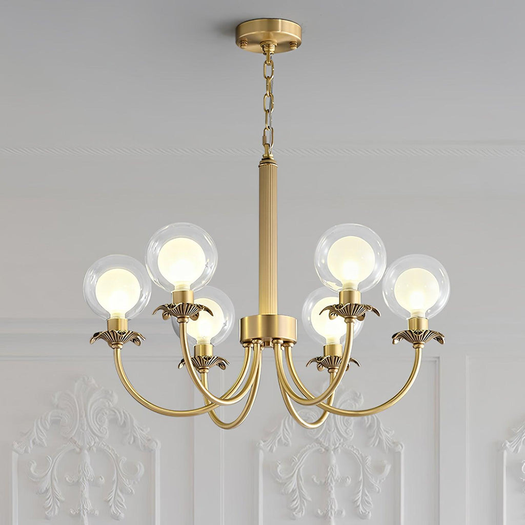 Idenaria Glass Chandelier-Moonnatur