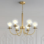 Idenaria Glass Chandelier-Moonnatur