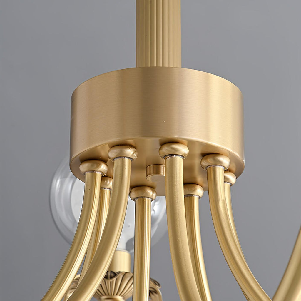 Idenaria Glass Chandelier-Moonnatur