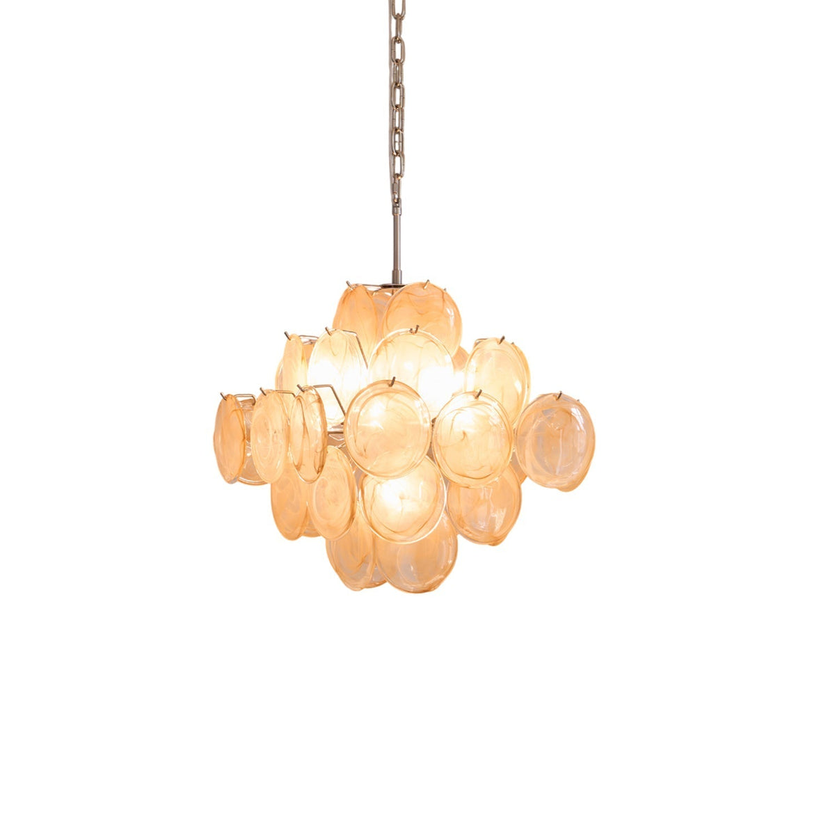 Tildeneris Glass Chandelier-Moonnatur
