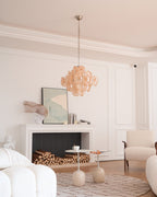 Tildeneris Glass Chandelier-Moonnatur