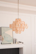 Tildeneris Glass Chandelier-Moonnatur