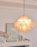 Tildeneris Glass Chandelier-Moonnatur