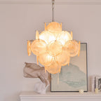 Tildeneris Glass Chandelier-Moonnatur