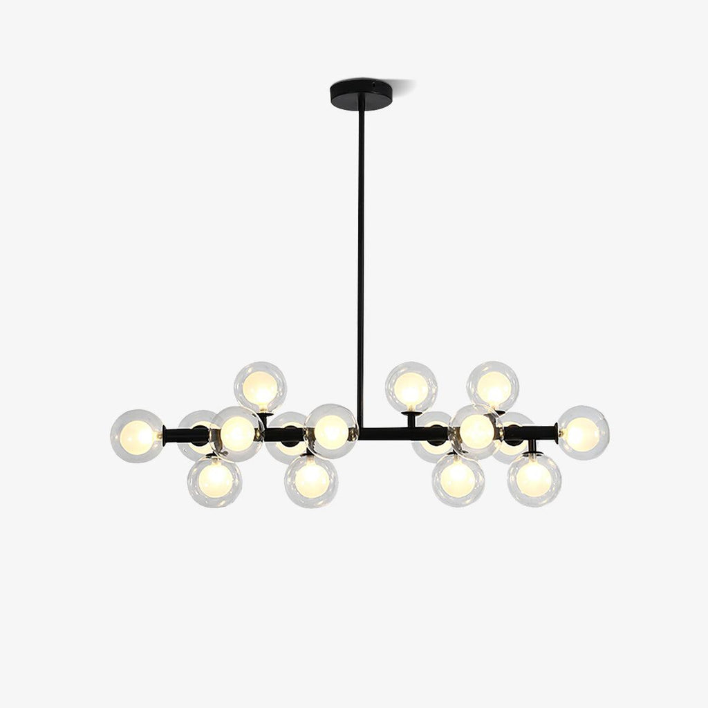 Morvenwyn Glass Chandelier-Moonnatur