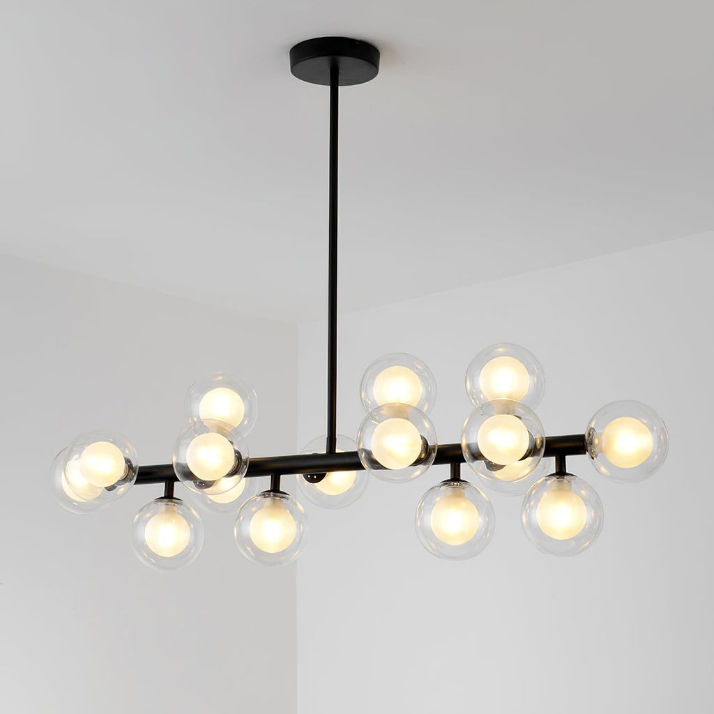 Morvenwyn Glass Chandelier-Moonnatur