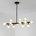 Morvenwyn Glass Chandelier-Moonnatur
