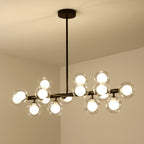 Morvenwyn Glass Chandelier-Moonnatur