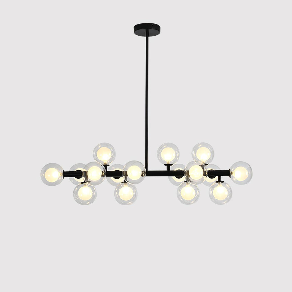 Morvenwyn Glass Chandelier-Moonnatur