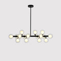 Morvenwyn Glass Chandelier-Moonnatur