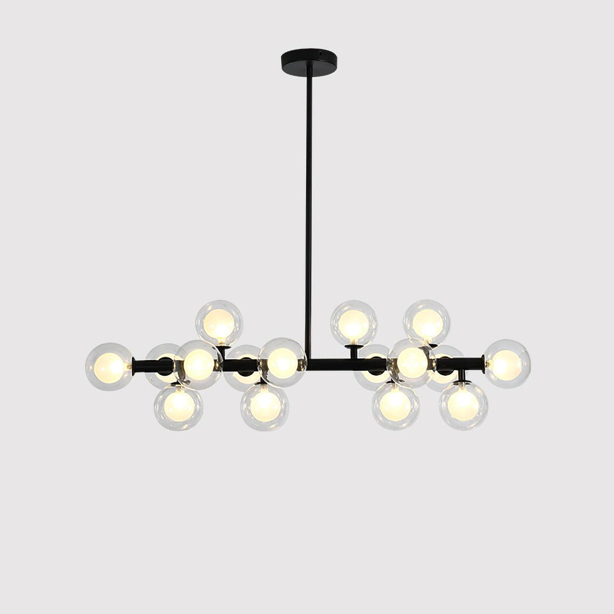 Morvenwyn Glass Chandelier-Moonnatur