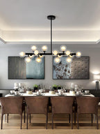 Morvenwyn Glass Chandelier-Moonnatur
