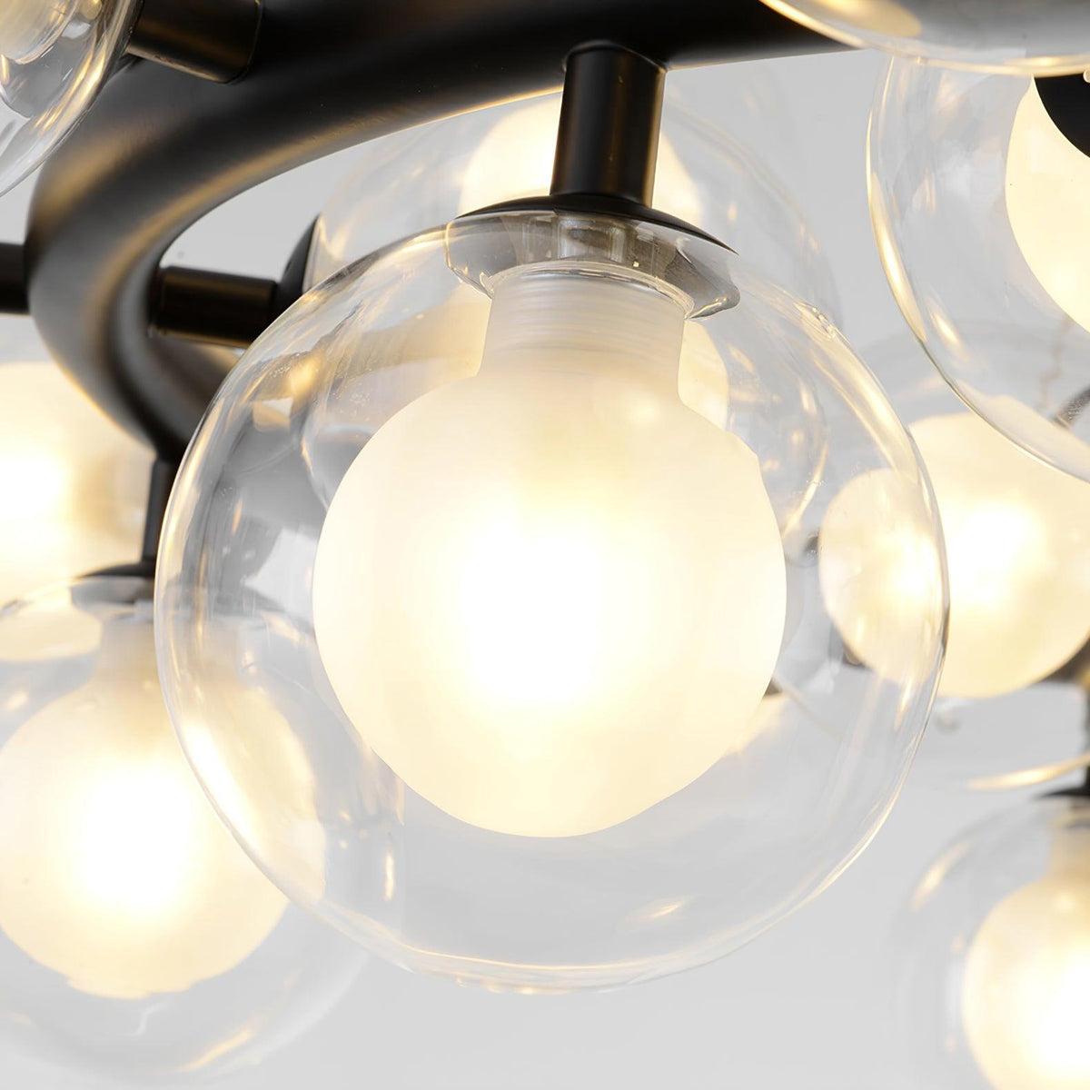 Morvenwyn Glass Chandelier-Moonnatur