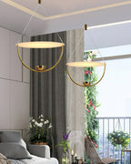 Adairora Aluminium Pendant Light-Moonnatur