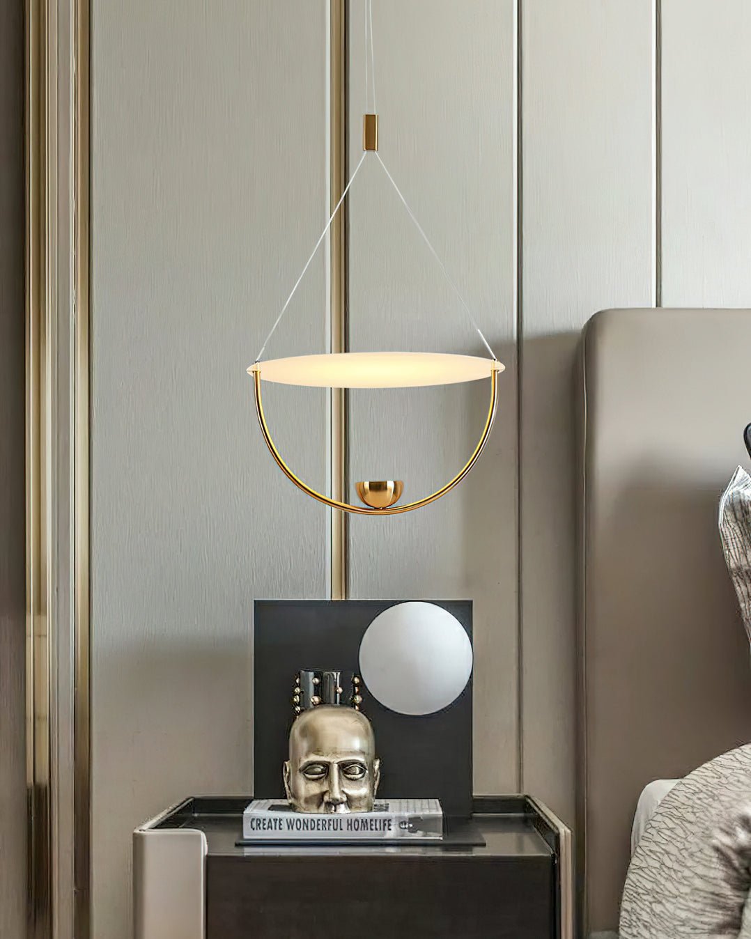 Adairora Aluminium Pendant Light-Moonnatur
