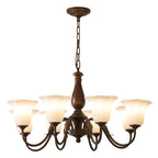 Raveleth Glass Chandelier-Moonnatur