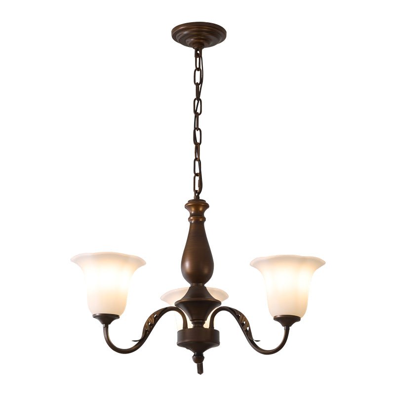 Raveleth Glass Chandelier-Moonnatur