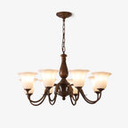 Raveleth Glass Chandelier-Moonnatur