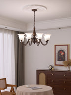 Raveleth Glass Chandelier-Moonnatur