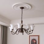 Raveleth Glass Chandelier-Moonnatur