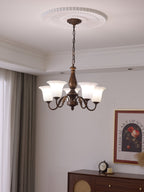 Raveleth Glass Chandelier-Moonnatur