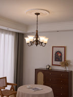 Raveleth Glass Chandelier-Moonnatur