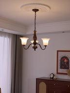 Raveleth Glass Chandelier-Moonnatur