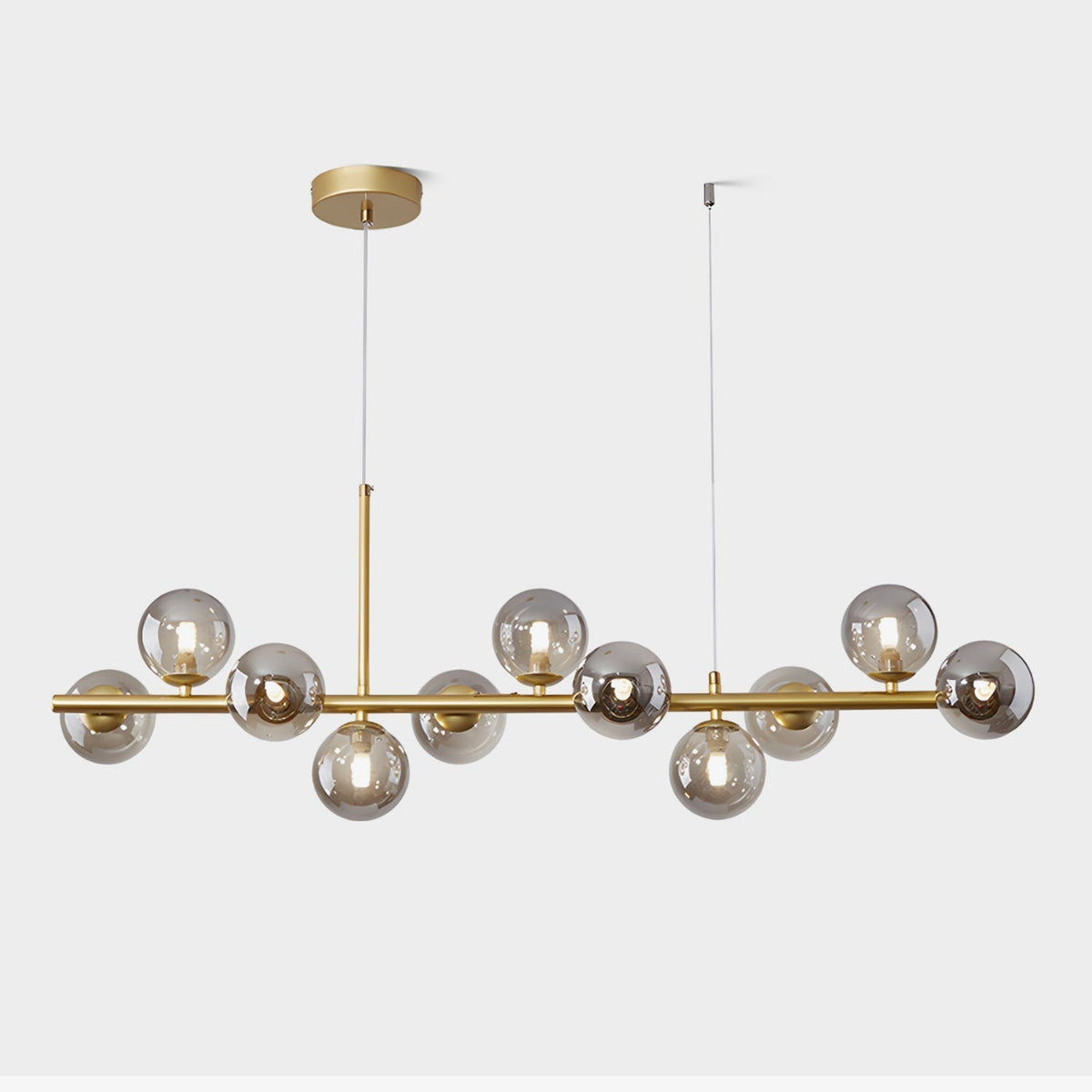 Idrisera Glass Chandelier-Moonnatur