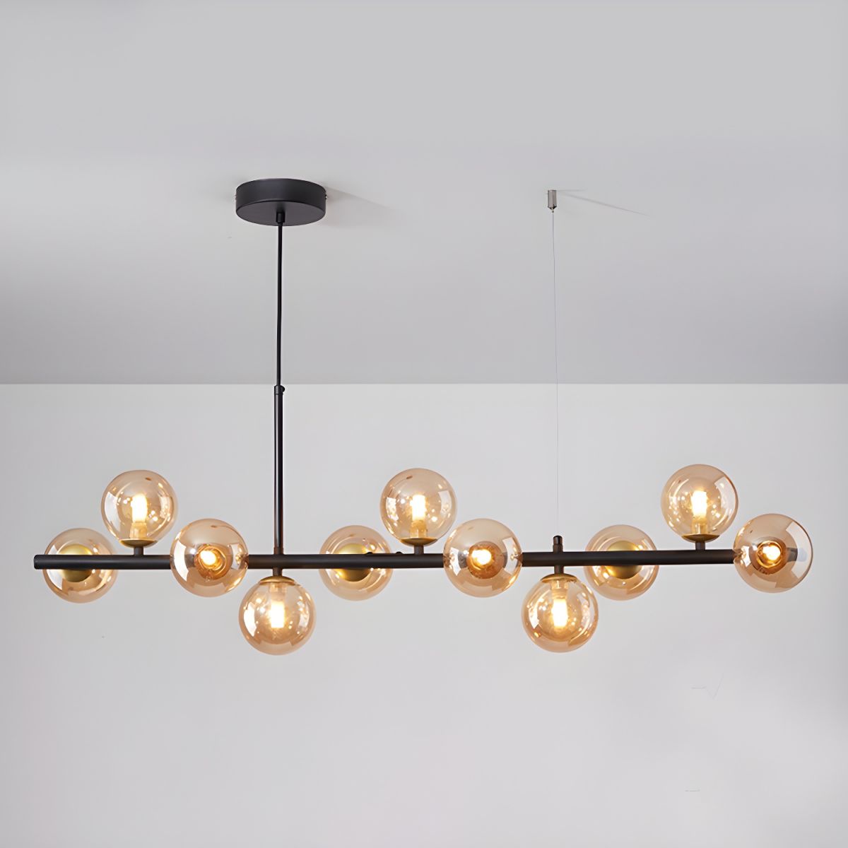 Idrisera Glass Chandelier-Moonnatur