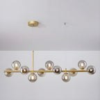 Idrisera Glass Chandelier-Moonnatur