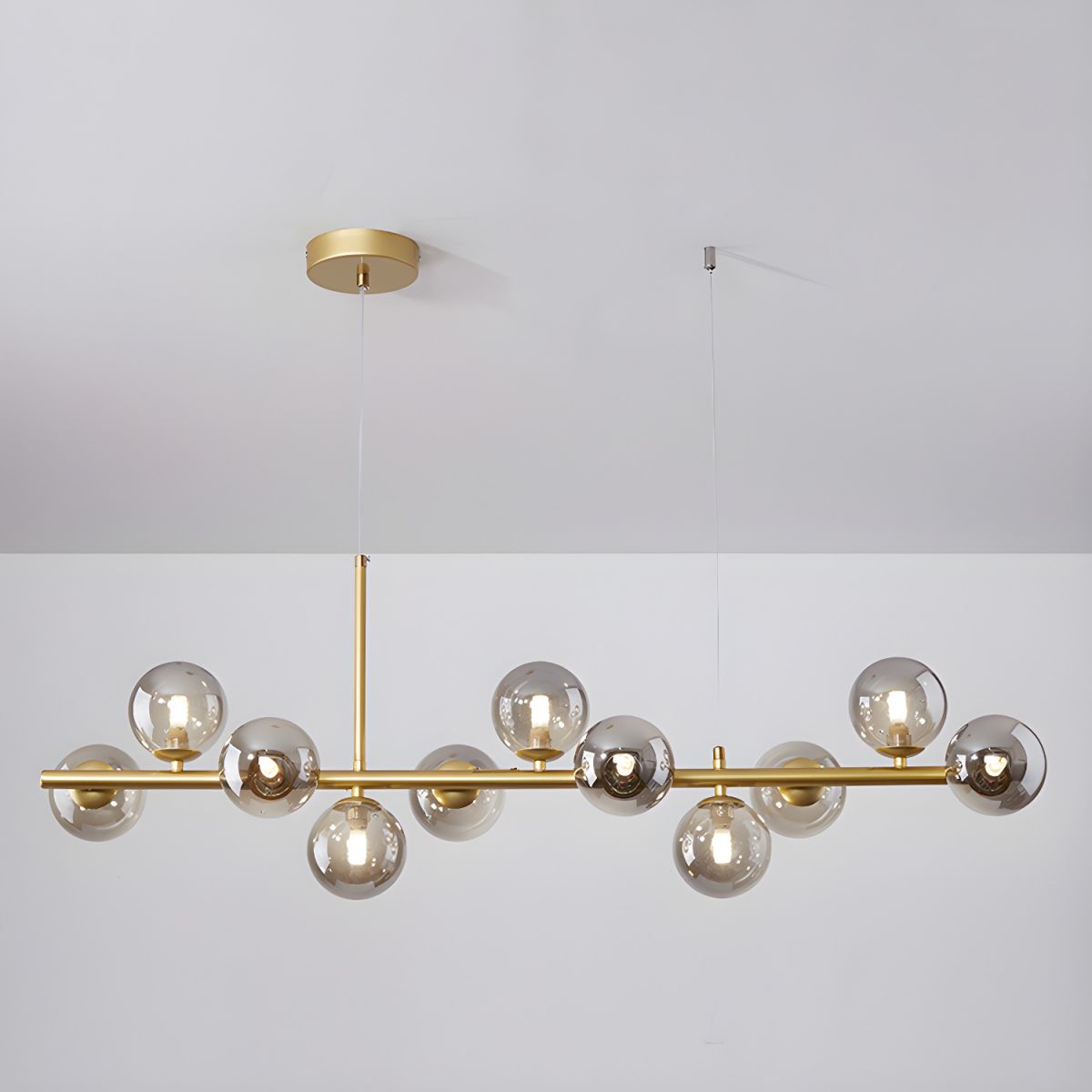 Idrisera Glass Chandelier-Moonnatur