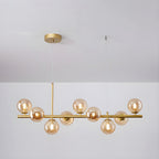 Idrisera Glass Chandelier-Moonnatur