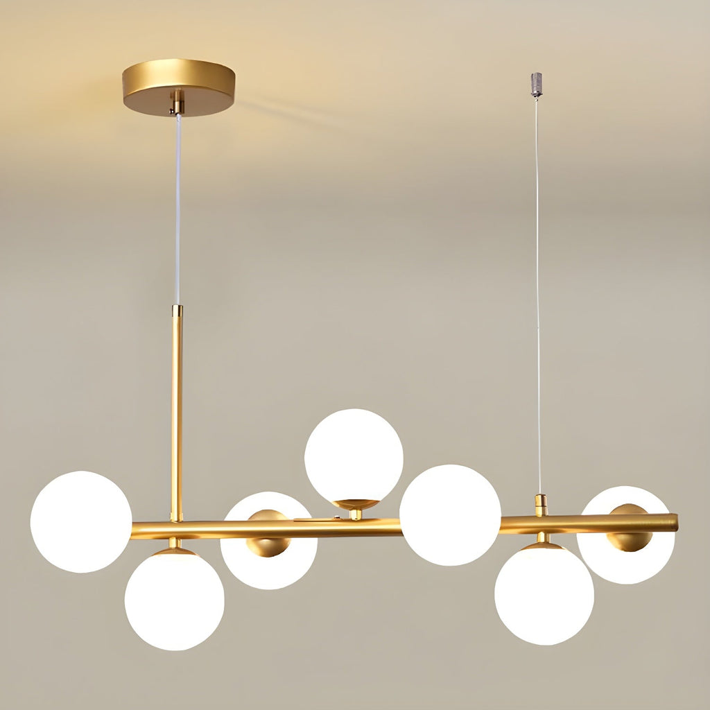 Idrisera Glass Chandelier-Moonnatur