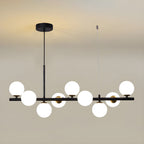 Idrisera Glass Chandelier-Moonnatur