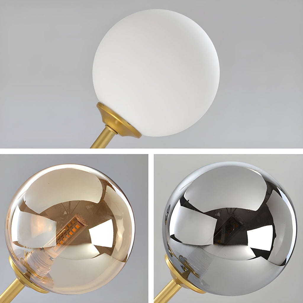 Idrisera Glass Chandelier-Moonnatur