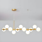 Idrisera Glass Chandelier-Moonnatur