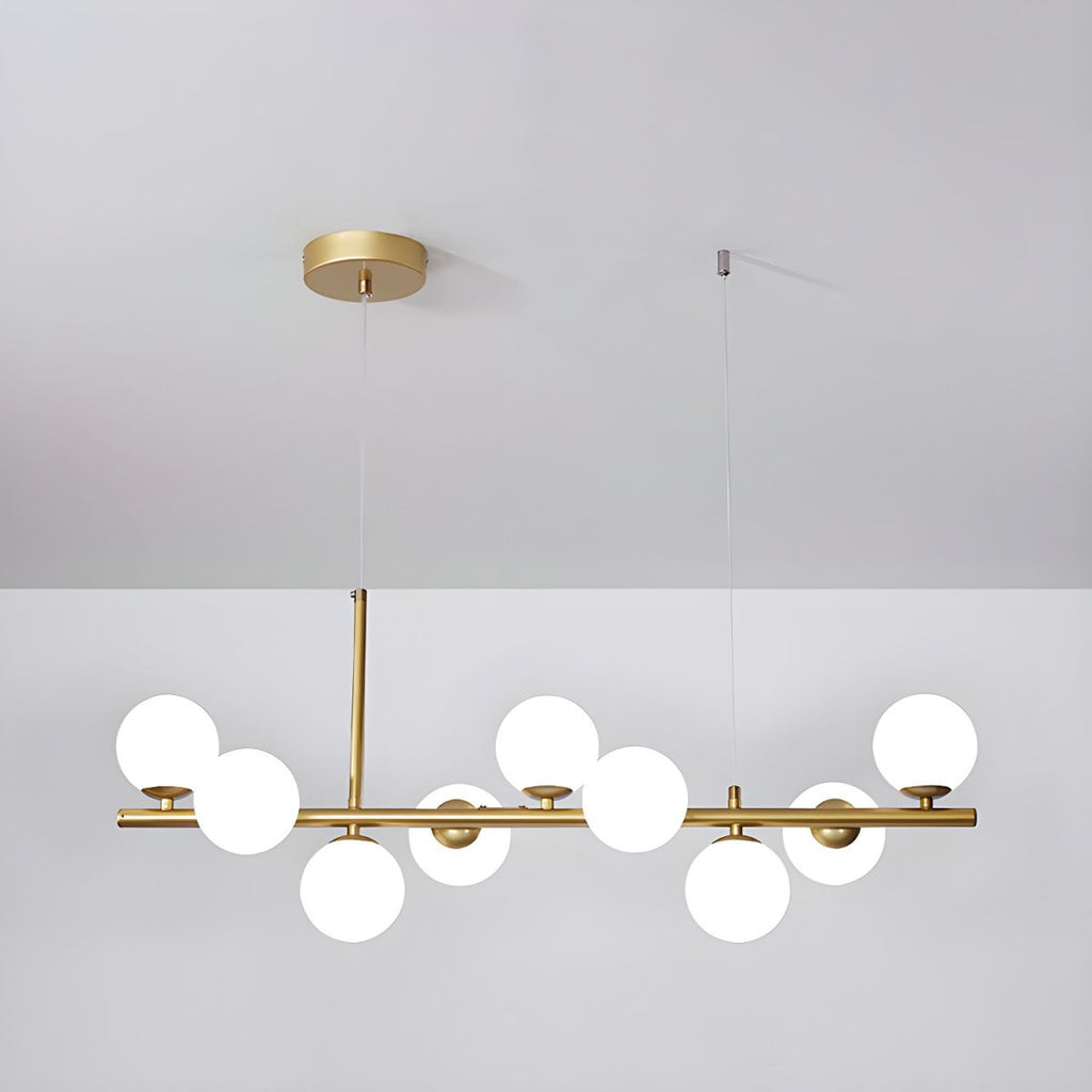 Idrisera Glass Chandelier-Moonnatur