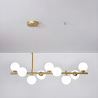 Idrisera Glass Chandelier-Moonnatur