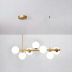 Idrisera Glass Chandelier-Moonnatur