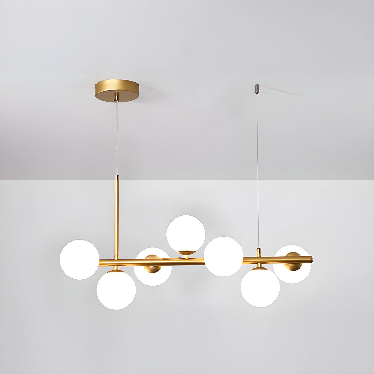 Idrisera Glass Chandelier-Moonnatur
