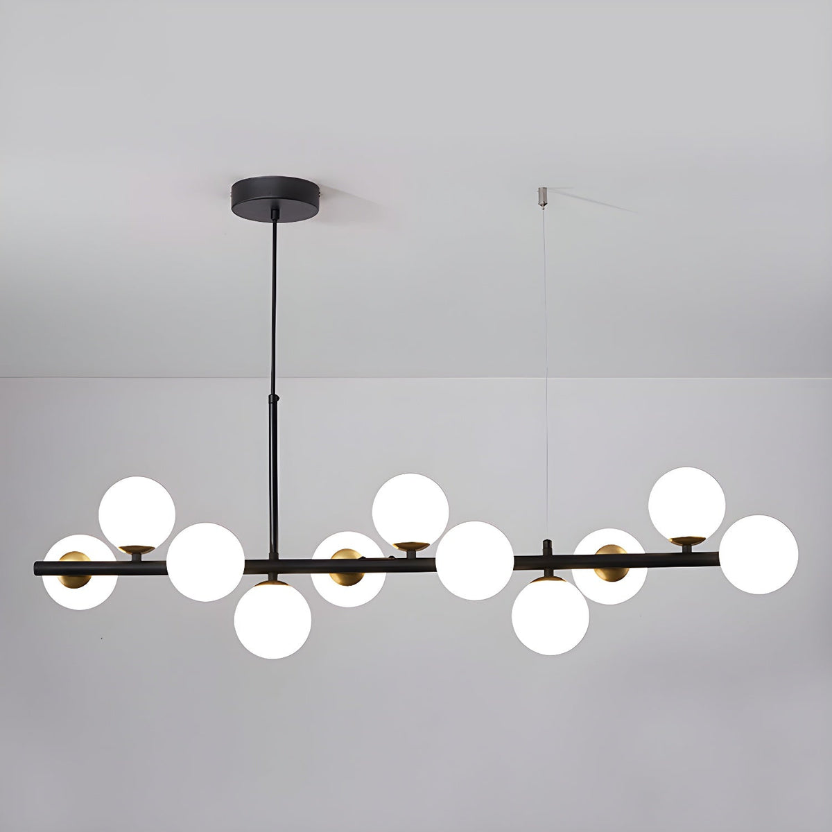 Idrisera Glass Chandelier-Moonnatur