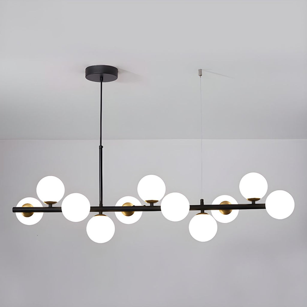 Idrisera Glass Chandelier-Moonnatur